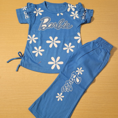 Barbie-themed pajama set